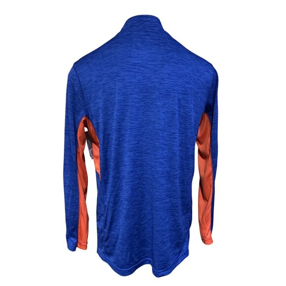 NEW Boise State BSU Broncos Colosseum Blue 1/4 Zip Shirt Men's L - Picture 6 of 8